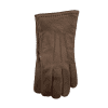 Leðurhanskar ullarfóðraðir dádýraleður-brúnir