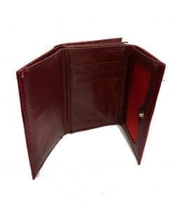 Alternative view of Leðurseðlaveski-dökk rautt