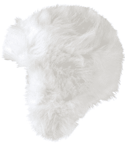 Gervifeldshúfa Maja-hvít