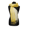 Pashmina slæða tvílit-Gul/ljós