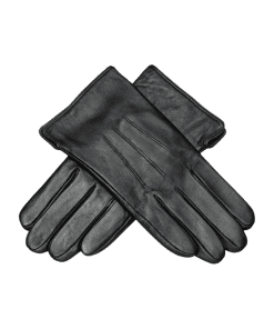 Herrahanskar flísfóðraðir-svartir