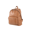 Zeno leður bakpoki-koníak