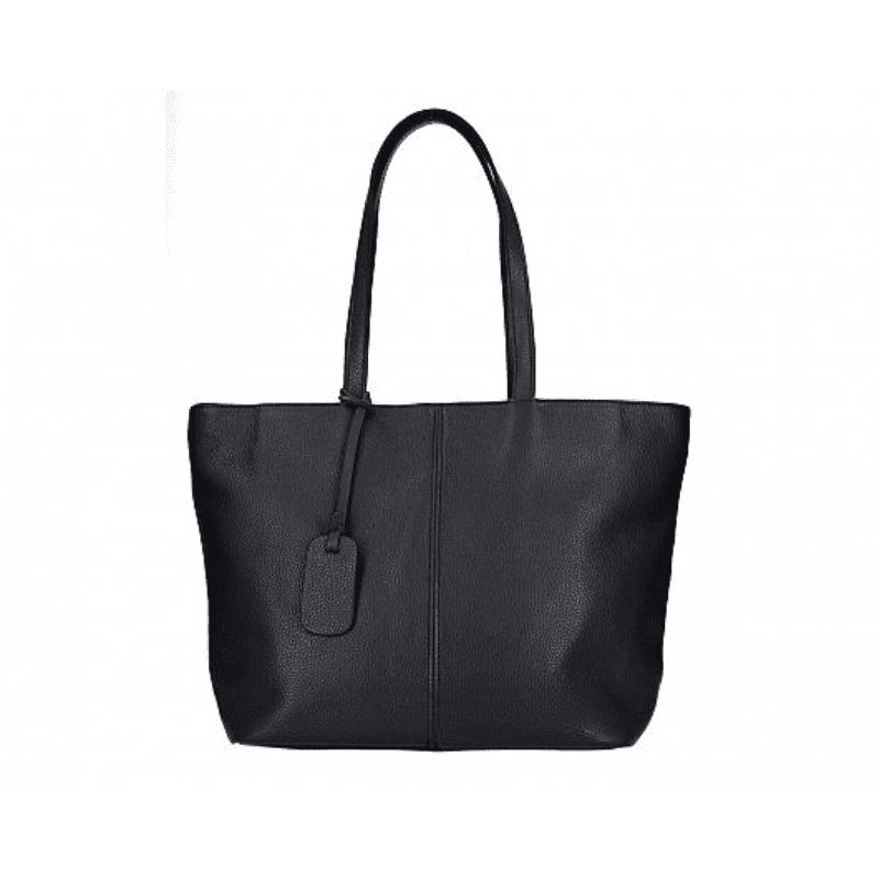 Vittoria leðurtaska-svört