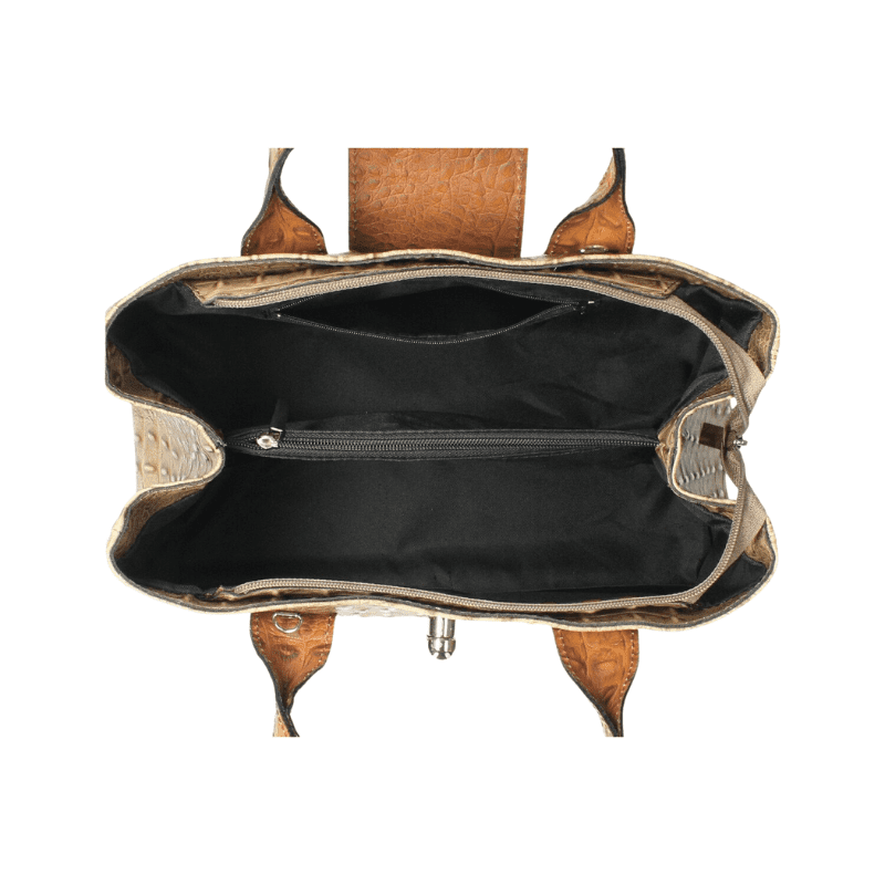 LAURA leðurtaska - blá - Image 6