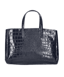 NATALIA leðurtaska - blá