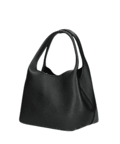 FRAN leðurtaska - svört