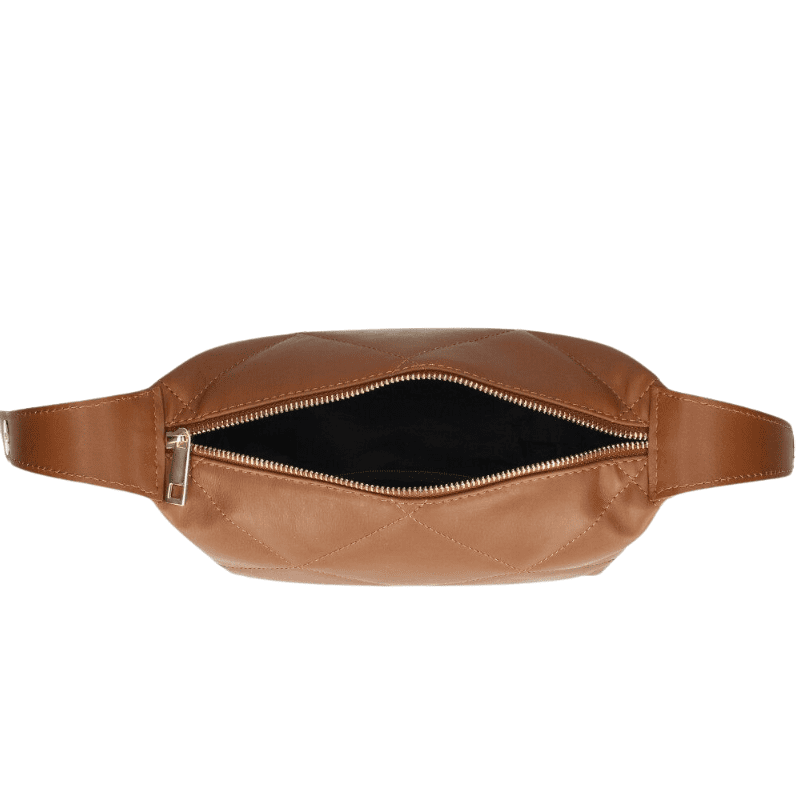 LORY leðurtaska - dökk taupe - Image 6