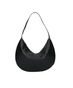 SWANA leðurtaska - svört