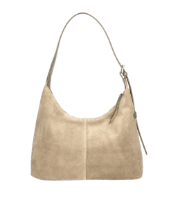 OFELIA leðurtaska - taupe