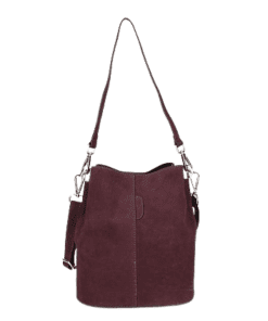 MARZIA leðurtaska - burgundy