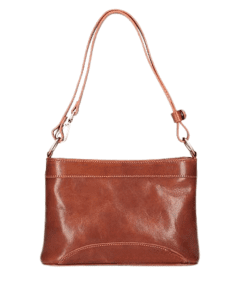 ANCILLA leðurtaska - koníak