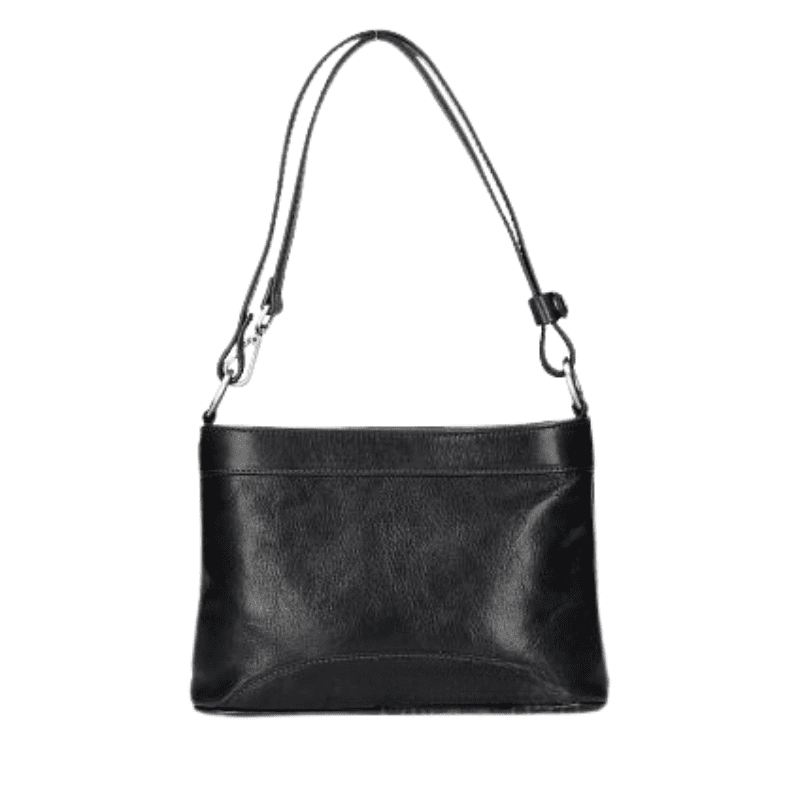 ANCILLA leðurtaska - svört