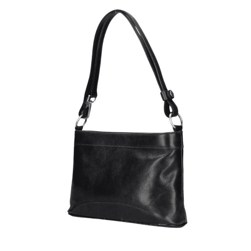 ANCILLA leðurtaska - svört - Image 3