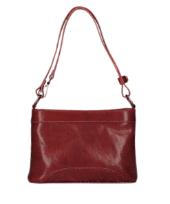 ANCILLA leðurtaska - rauð