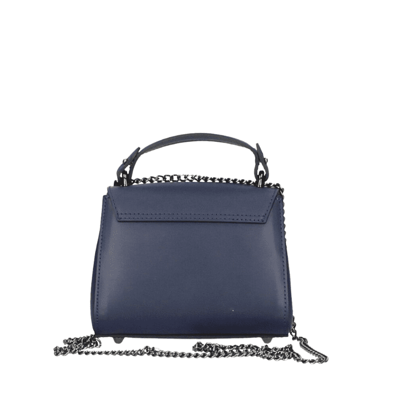 NORINA leðurtaska - navy blá - Image 4