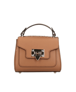 NORINA leðurtaska - koníak