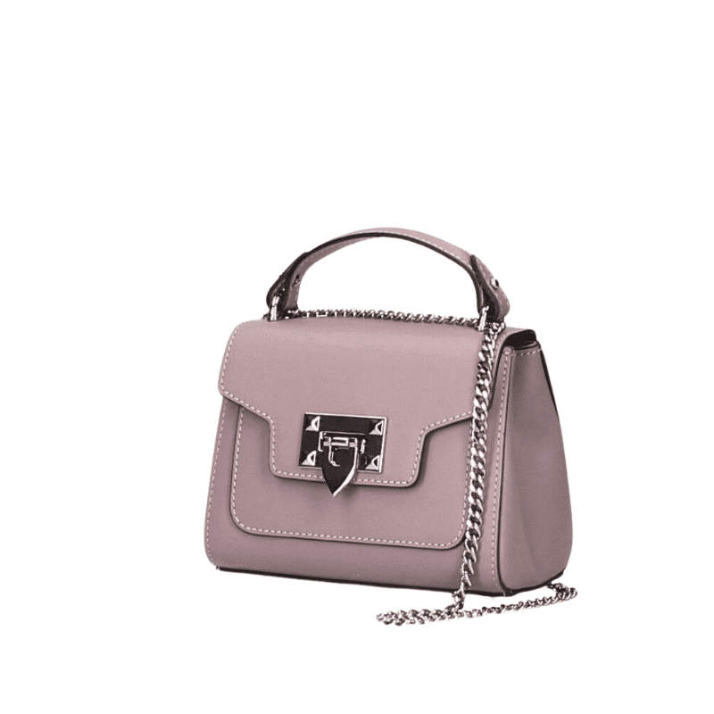 NORINA leðurtaska -antík bleik - Image 3