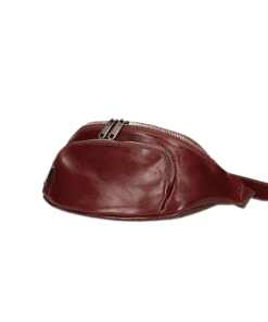 NICK leður mittistaska - brún