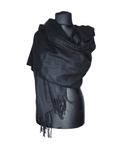 Trefill cashmere blanda-svört