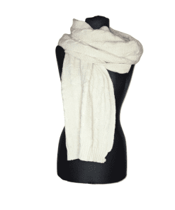 Trefill kaðlaprjónn-hvítur