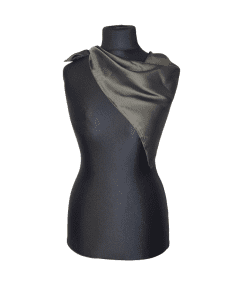 Slæða einlit-hermanna græn