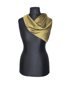 Slæða einlit-ólífu græn