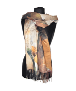 Pashmina með mynstri