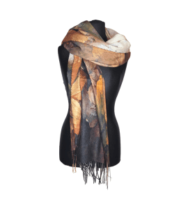 Pashmina með mynstri