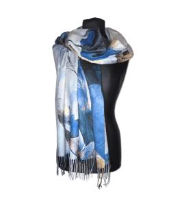 Pashmina með mynstri