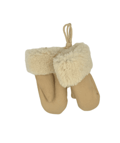 Sauðskinns lúffur 1-3ára -beige