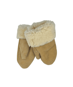 Sauðskinns lúffur 3-5ára -beige