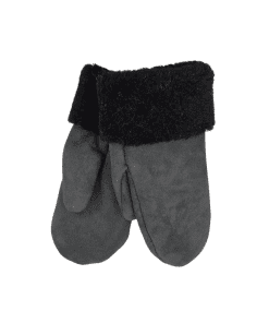 Sauðskinns lúffur - dökk gráar