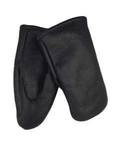 Sauðskinns lúffur-svartar